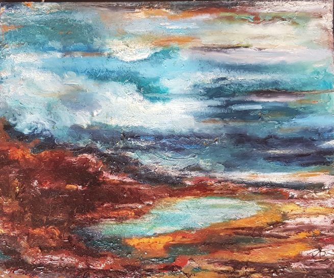 Huile sur toile 54/65